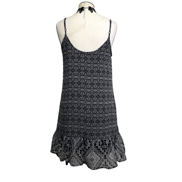 American Rag Babydoll Whimsygoth Boho Flowy Ruffle Mini Dress - Picture 9 of 11